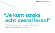 over de toekomst van het hoger onderwijs in Nederland