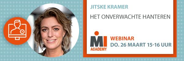 26 maart 2020 - webinar Jitske Kramer - Het onverwachte Hanteren